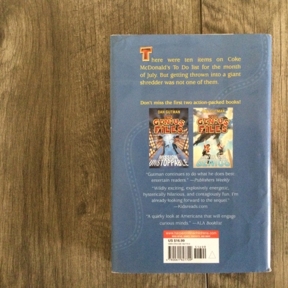The genius files, roller girl, bookshop girl, and front desk 4 book set - Picture 11 of 15